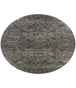 Dalyn Tuscany TU10 Gray 4' x 4' Round Rug