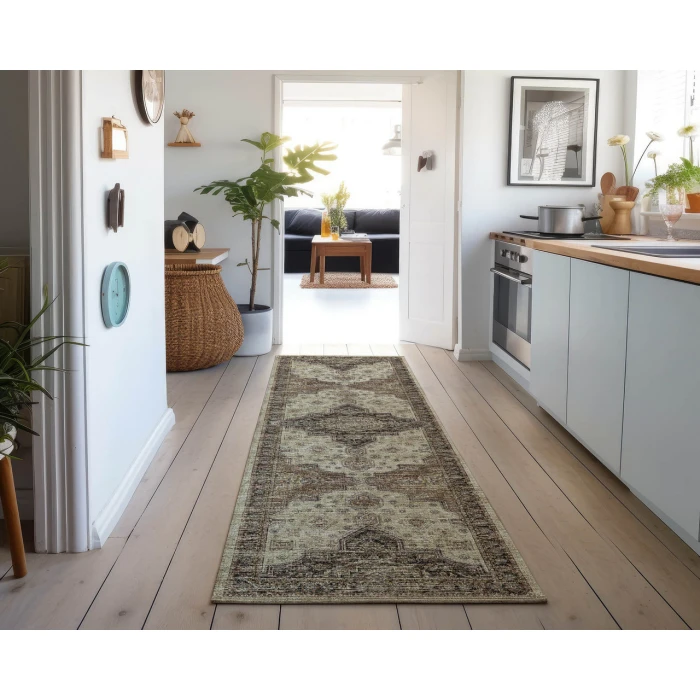 Dalyn Tuscany TU11 Beige 2'6" x 8' Runner Rug