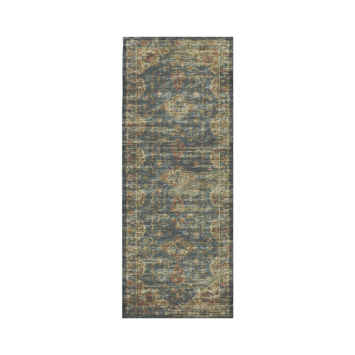 Dalyn Tuscany TU13 Teal 2'6" x 8' Runner Rug