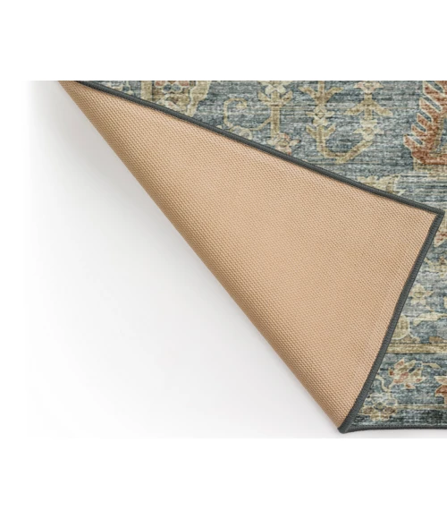 Dalyn Tuscany TU13 Teal 4' x 4' Round Rug