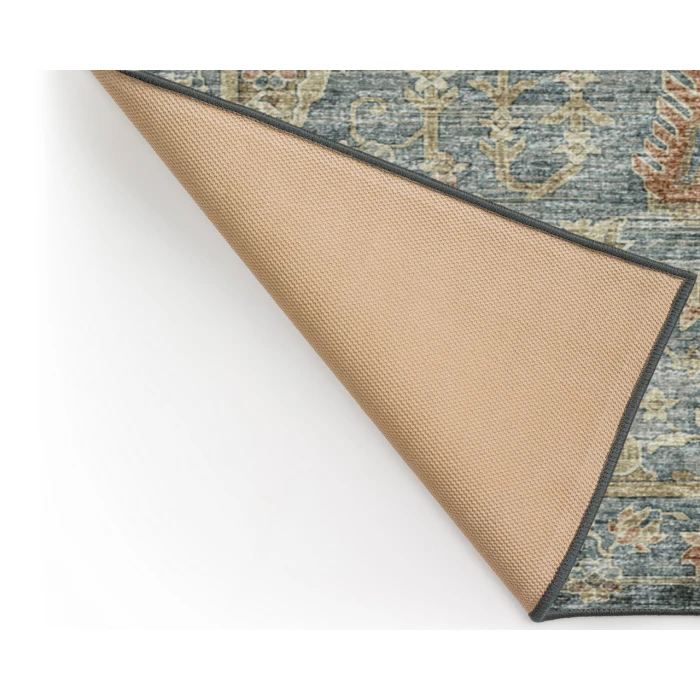 Dalyn Tuscany TU13 Teal 2'6" x 8' Runner Rug