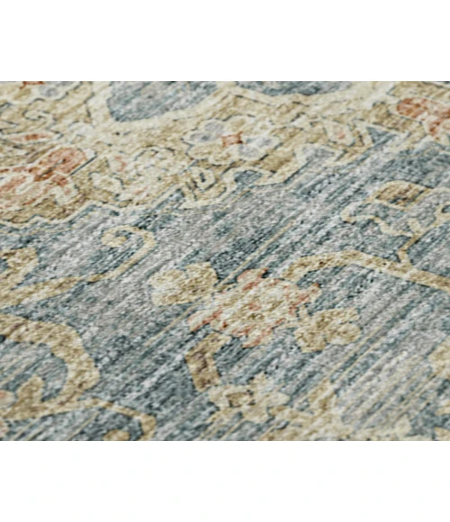 Dalyn Tuscany TU13 Teal 4' x 4' Round Rug