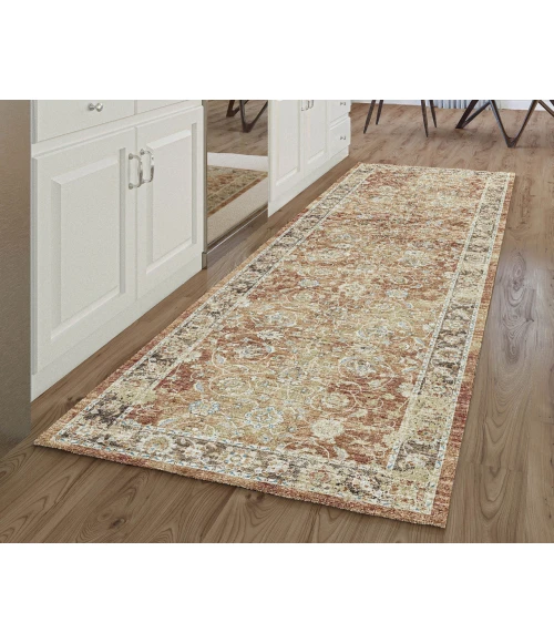 Dalyn Tuscany TU14 Paprika 2'6" x 10' Runner Rug