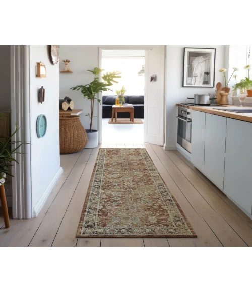 Dalyn Tuscany TU14 Paprika 2'6" x 10' Runner Rug