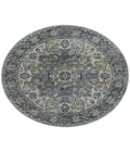 Dalyn Tuscany TU1 Silver 10' x 10' Round Rug