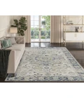 Dalyn Tuscany TU1 Silver 3' x 5' Rug
