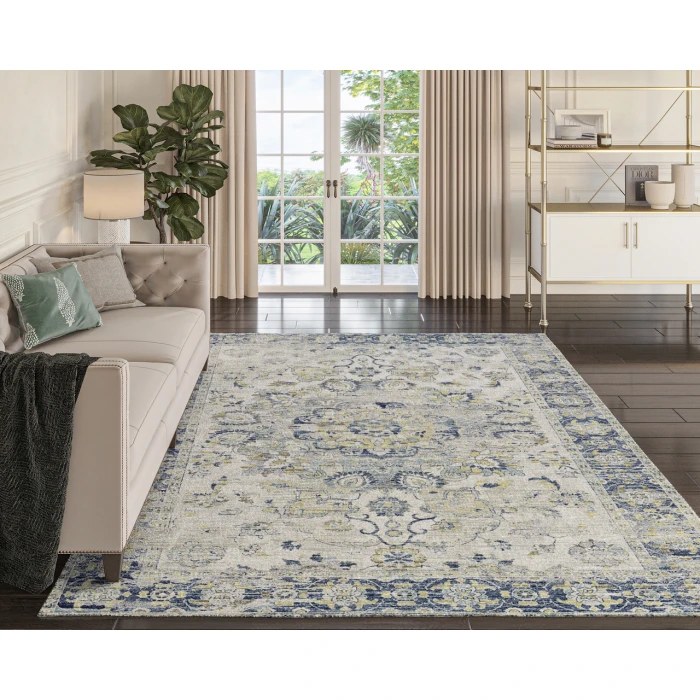 Dalyn Tuscany TU1 Silver 10' x 14' Rug