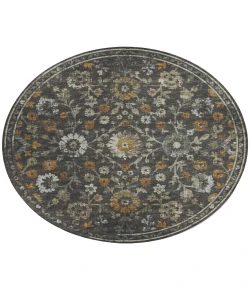 Dalyn Tuscany TU2 Gray 4' x 4' Round Rug