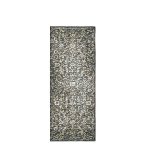 Dalyn Tuscany TU2 Gray 2'6" x 10' Runner Rug
