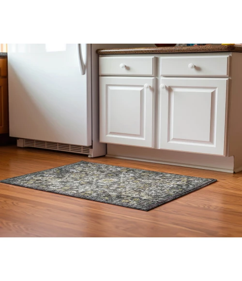 Dalyn Tuscany TU2 Gray 1'8" x 2'6" Rug
