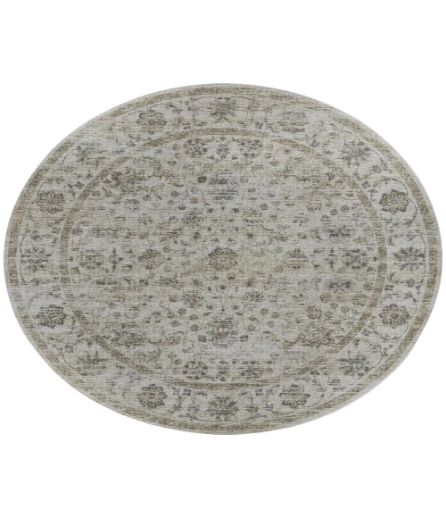 Dalyn Tuscany TU3 Ivory 4' x 4' Round Rug