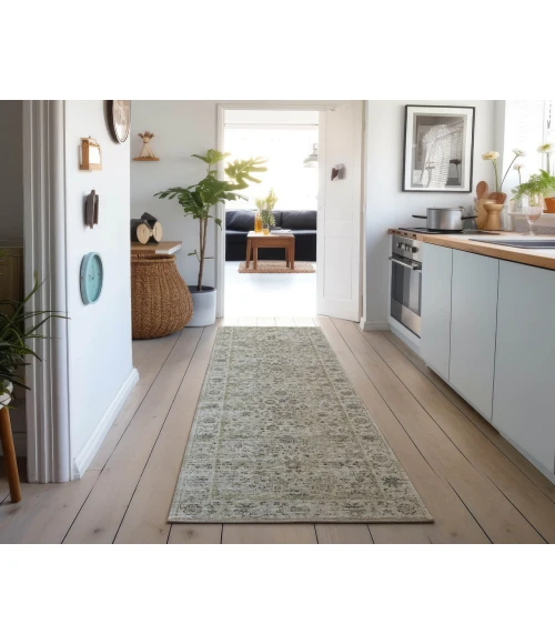 Dalyn Tuscany TU3 Ivory 2'6" x 12' Runner Rug