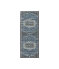 Dalyn Tuscany TU4 Blue 2'6" x 10' Runner Rug