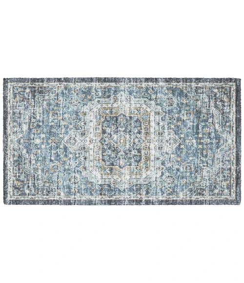 Dalyn Tuscany TU4 Blue 1'8" x 2'6" Rug