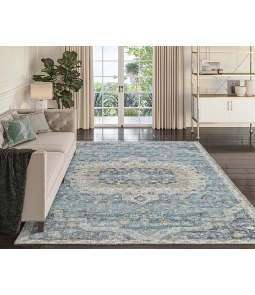Dalyn Tuscany TU4 Blue 3' x 5' Rug