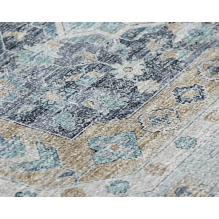 Dalyn Tuscany TU4 Blue 1'8" x 2'6" Rug