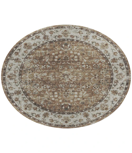Dalyn Tuscany TU5 Taupe 6' x 6' Round Rug