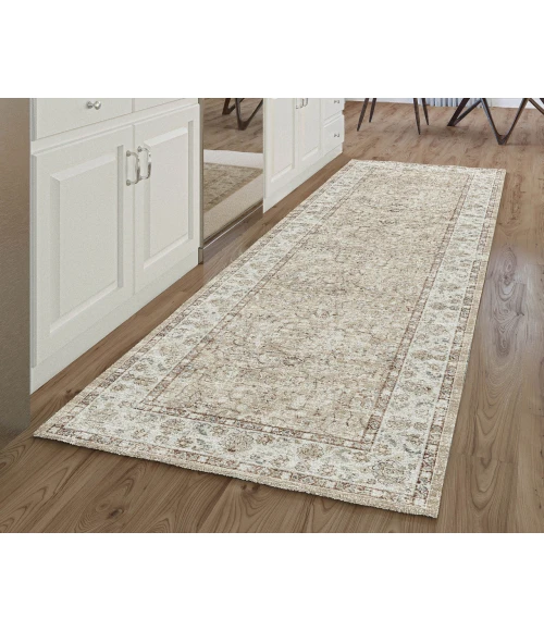 Dalyn Tuscany TU5 Taupe 2'6" x 12' Runner Rug