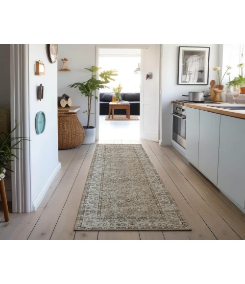 Dalyn Tuscany TU5 Taupe 2'6" x 12' Runner Rug