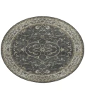 Dalyn Tuscany TU6 Charcoal 6' x 6' Round Rug