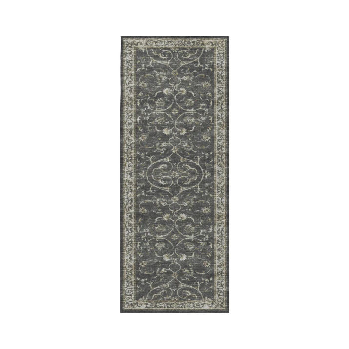 Dalyn Tuscany TU6 Charcoal 2'6" x 10' Runner Rug