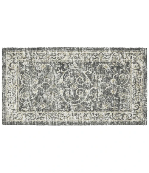 Dalyn Tuscany TU6 Charcoal 1'8" x 2'6" Rug