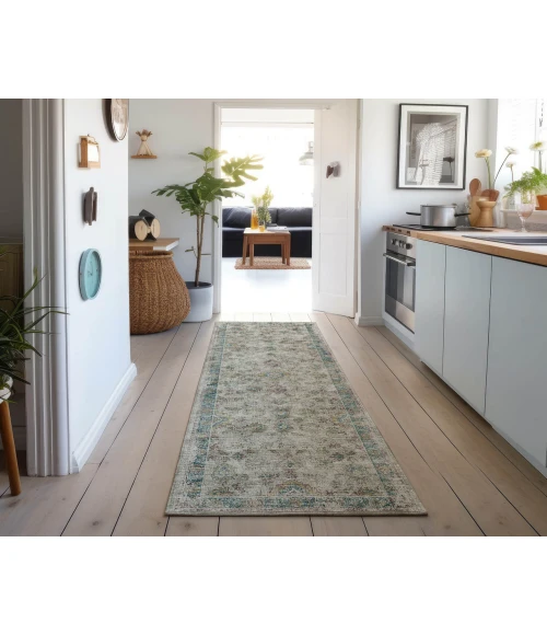 Dalyn Tuscany TU7 Linen 2'6" x 12' Runner Rug