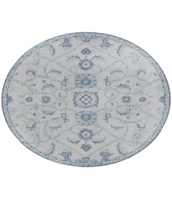 Dalyn Tuscany TU8 Denim 4' x 4' Round Rug