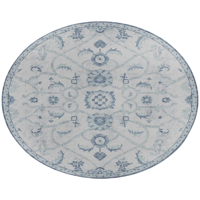Dalyn Tuscany TU8 Denim 10' x 10' Round Rug
