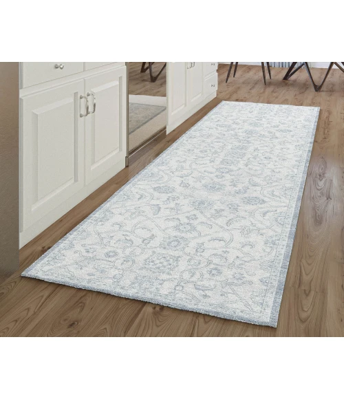 Dalyn Tuscany TU8 Denim 2'6" x 10' Runner Rug