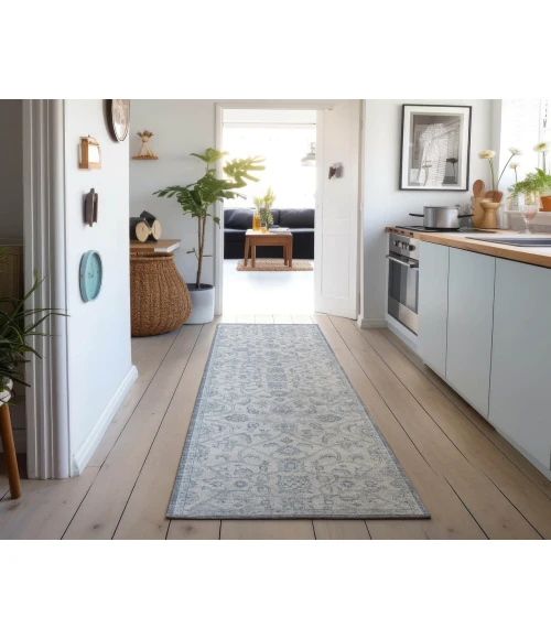 Dalyn Tuscany TU8 Denim 2'6" x 10' Runner Rug