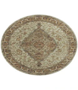 Dalyn Tuscany TU9 Gold 4' x 4' Round Rug