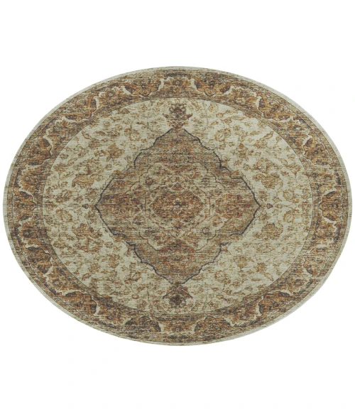 Dalyn Tuscany TU9 Gold 10' x 10' Round Rug