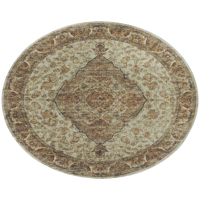 Dalyn Tuscany TU9 Gold 10' x 10' Round Rug