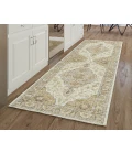 Dalyn Tuscany TU9 Gold 2'6" x 8' Runner Rug