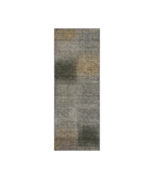 Dalyn Luxury Washable Trevi TV10 Mocha 2'3" x 7'6" Runner Rug