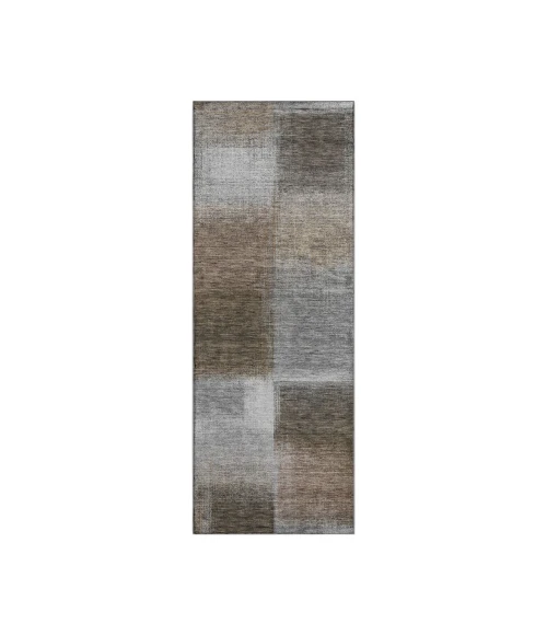 Dalyn Luxury Washable Trevi TV10 Pewter 2'3" x 7'6" Runner Rug