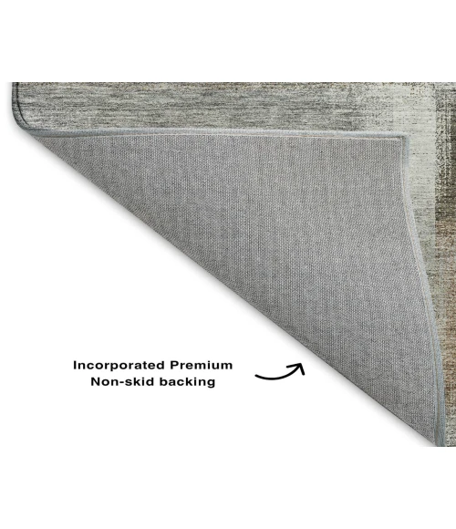 Dalyn Luxury Washable Trevi TV10 Pewter 3' x 5' Rug