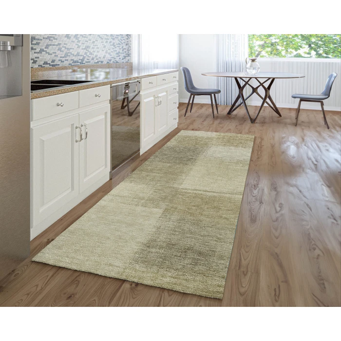 Dalyn Luxury Washable Trevi TV10 Taupe 2'3" x 7'6" Runner Rug