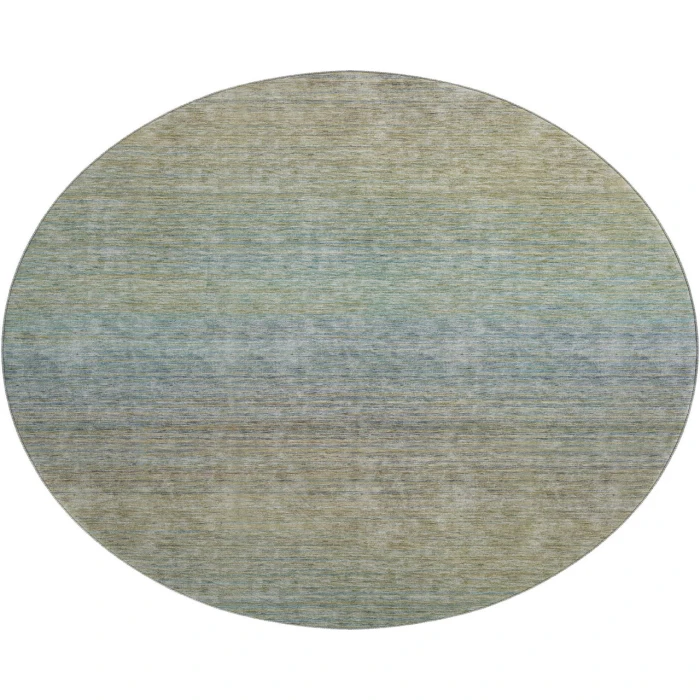 Dalyn Luxury Washable Trevi TV11 Blue 8' x 8' Round Rug