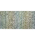 Dalyn Luxury Washable Trevi TV11 Blue 1'8" x 2'6" Rug