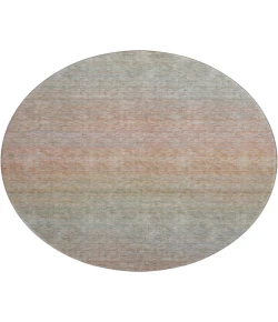 Dalyn Luxury Washable Trevi TV11 Coral 8' x 8' Round Rug