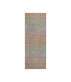 Dalyn Luxury Washable Trevi TV11 Coral 2'3" x 7'6" Runner Rug