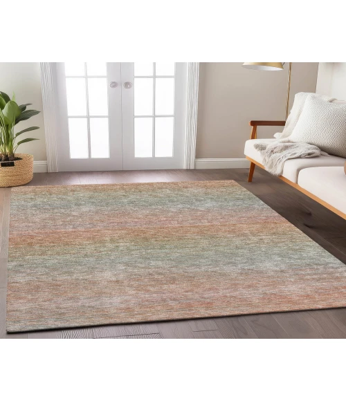 Dalyn Luxury Washable Trevi TV11 Coral 8' x 10' Rug