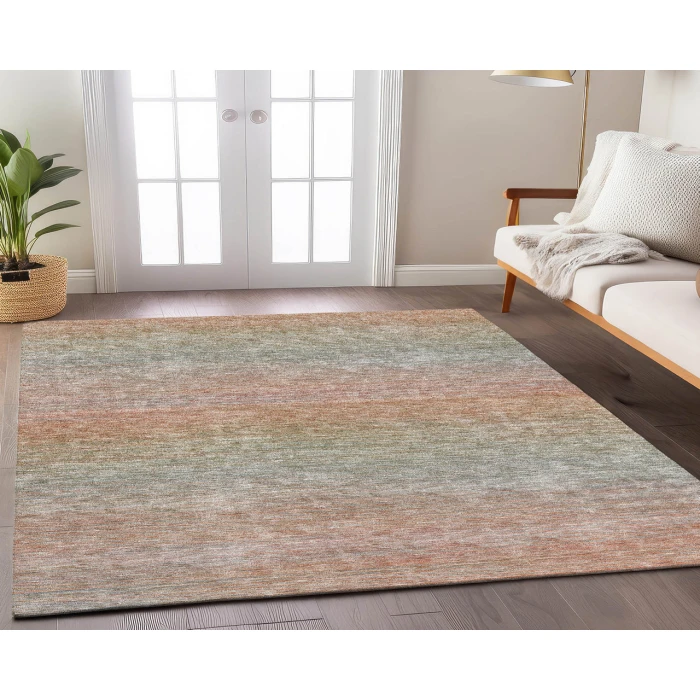 Dalyn Luxury Washable Trevi TV11 Coral 10' x 14' Rug