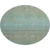 Dalyn Luxury Washable Trevi TV11 Teal 8' x 8' Round Rug