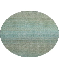 Dalyn Luxury Washable Trevi TV11 Teal 8' x 8' Round Rug