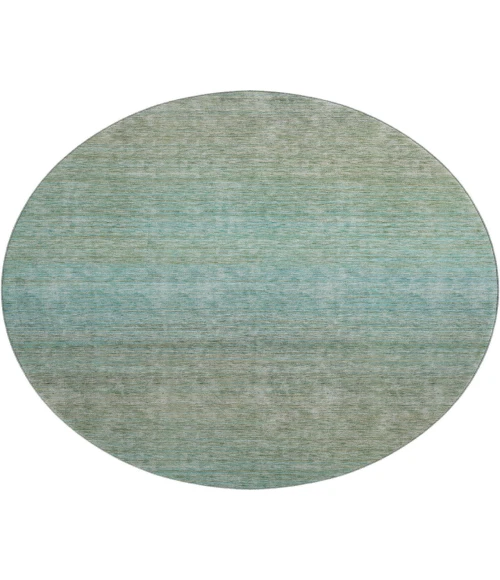 Dalyn Luxury Washable Trevi TV11 Teal 8' x 8' Round Rug
