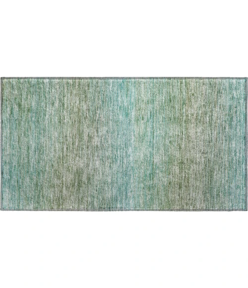 Dalyn Luxury Washable Trevi TV11 Teal 1'8" x 2'6" Rug