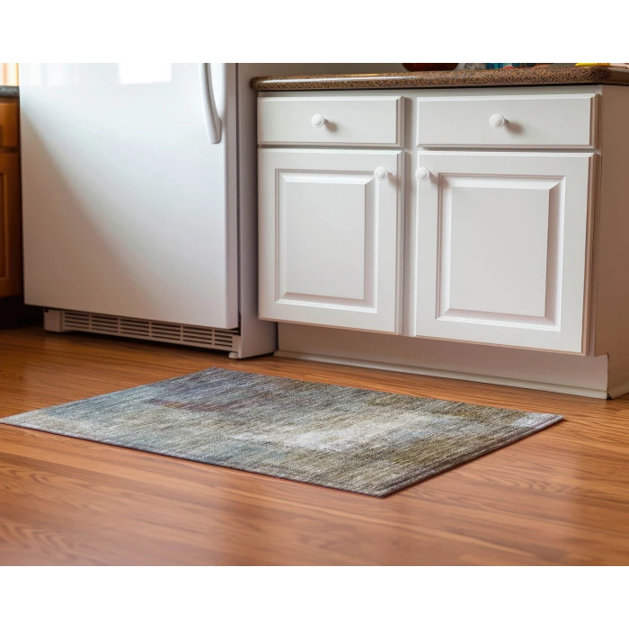 Dalyn Luxury Washable Trevi TV12 Mocha 1'8" x 2'6" Rug
